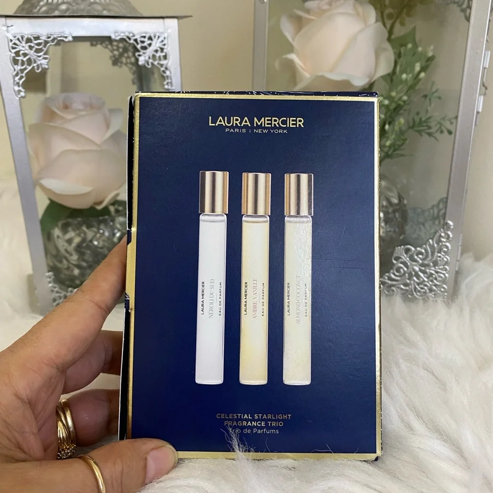 Laura Mercier CELESTIAL STARLIGHT FRAGRANCE TRIO 0.34 FL OZ EACH - Picture 1 of 8